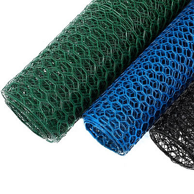 <b>Vinyl Coated Poultry Hexagonal Wire Netting</b>